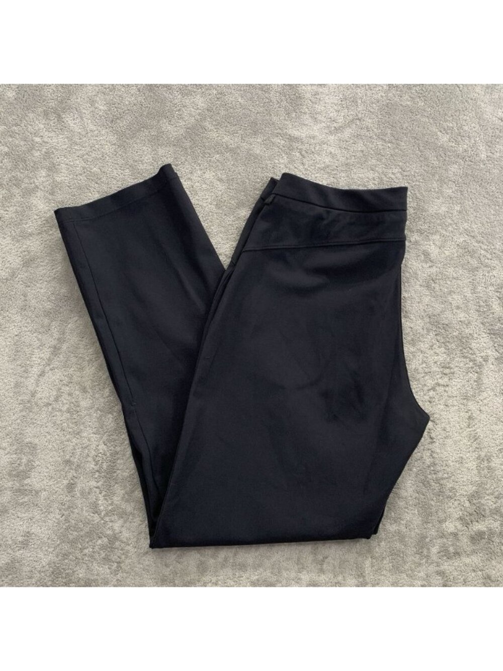 Lululemon Pants Womens 8 Black On The Move Pockets Straight Leg Casual Trousers